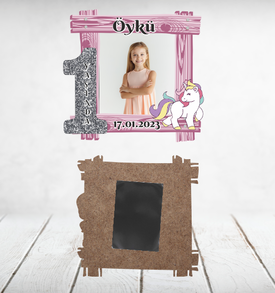 1 rakamlı unicorn çit model